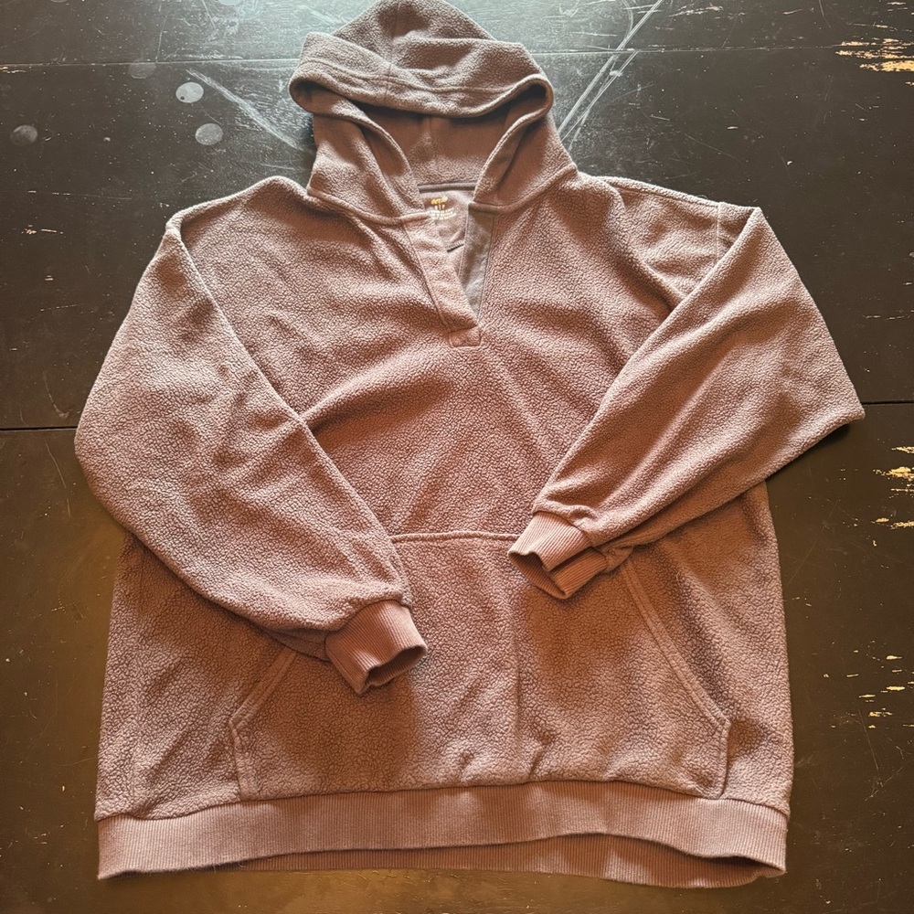 Aerie Fleece Hooded Sweatshirt